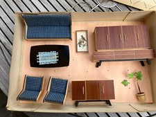 Altes Puppenstuben  Wohnzimmer