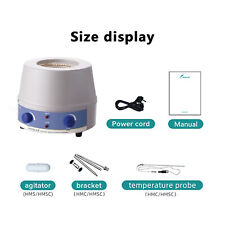Digital Heizmantel Heizhaube für Kolben 250/500/1000/2000ml mit Magnetrührer