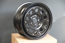 VW Bus T5 T6 T6.1 Satz Stahlfelgen 17 Zoll schwarz Dotz Modular 7x17 ET35 NEU