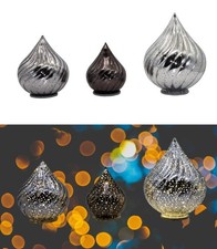 LED Glastropfen 3er Set