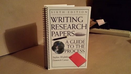 Writing research papers a - research, papers: