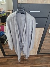 Hellgrau Jacke S Mit Fransen