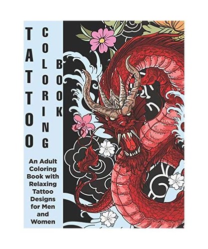 Tattoo coloring book an - -,