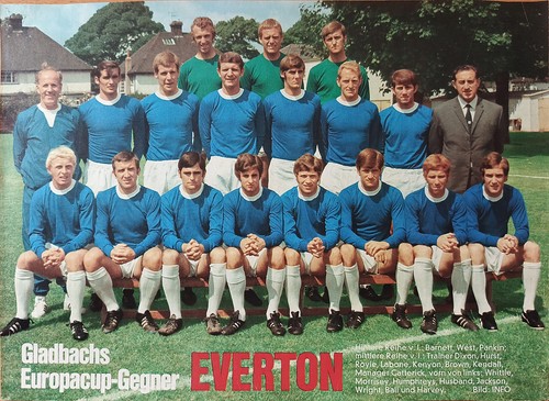 Mannschaftsfoto everton - mannschaftsfoto, a4