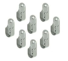 8 x Schrankrohrlager Oval