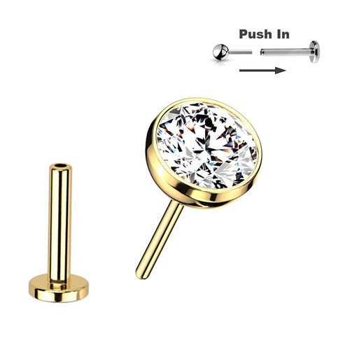 2mm titan stecksystem labret - 1,2mm,