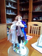 Porzellanfigur tanzendes Paar