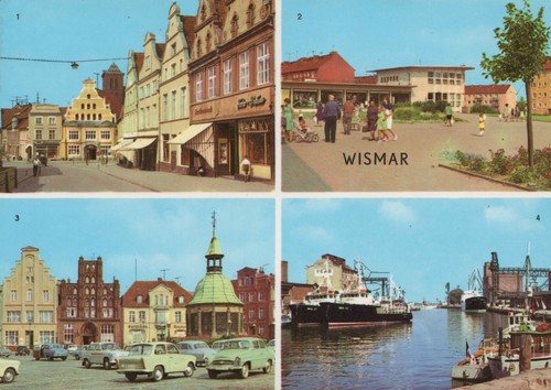 Wismar mehrbild - ak,