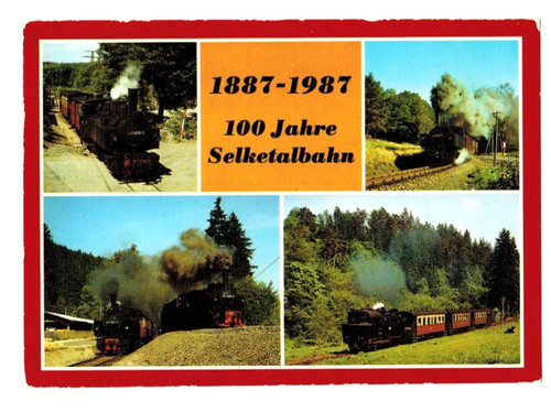 Postkarte selketalbahn - postkarte,
