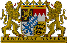 Aufnäher Freistaat Bayern