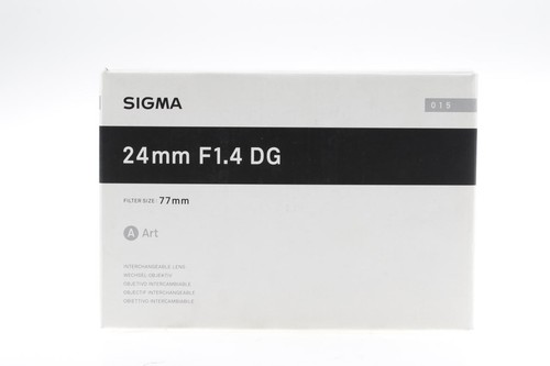 Sigma 24mm dg hsm art - sigma, f/1,4