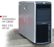 HP VISUALIZE C8000 AB629A 8GB ECC ATI X3-256 337993-001 HP-UX11 UNIX 1100Mhz U2