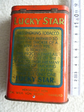 Vintage Blechdose für Tabak Lucky Star