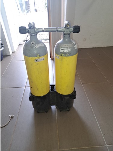 Tauchflasche doppel - tauchflasche, 7