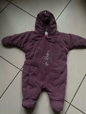 Baby Overall Wagenanzug. Schneeanzug Sanetta Gr. 62 Lila