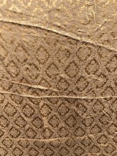 brokat vorhang goldgelb