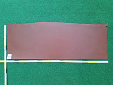 Rindsleder vegetabil braun Lederreste 3mm dick durchgefärbt zur Auswahl