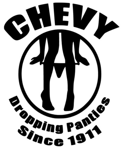 Chevy droppig paties aufkleber - paties,