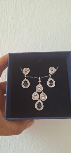 Swarovski schmuckset halskette - schmuckset,