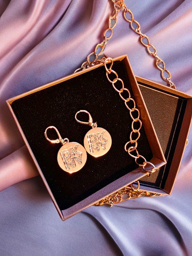 Dkny ohrringe gold rund - gold,
