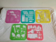 5 Stck. Tupper Schablonen