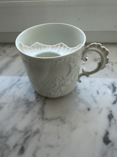 Schnurrbarttasse antik vintage - schnurrbarttasse,