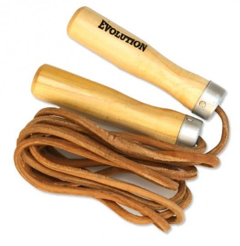 Springseil aus leder mit - springseil,