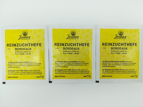 Joenos kitzinger weinhefe - 3x,