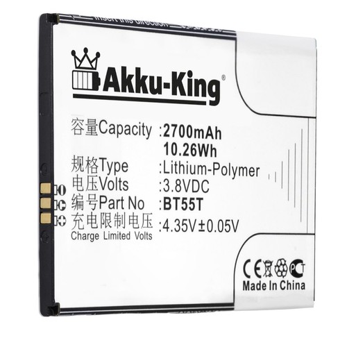 Akku king ersatz - akku, bt55t