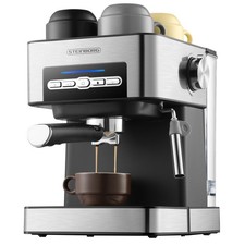 Espresso Maschine Kaffeemaschine Cappuccinomaschine Milchaufschäumer Siebträger