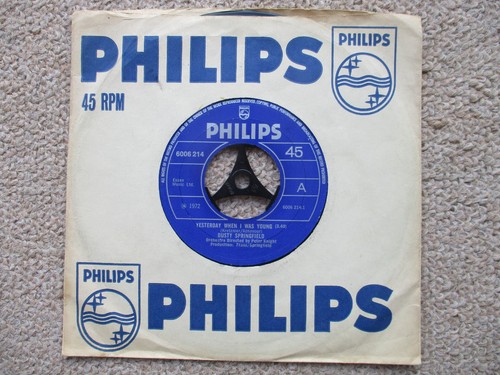 Dusty springfield yesterday - springfield.,