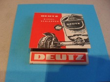 Streichholzschachtel , Buchzünder , Deutz Diesel Schlepper , luftgekühlt