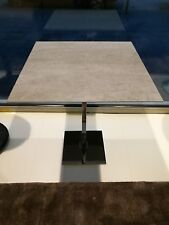 Bacher Beistelltisch "Scala"  Keramik Rock grigio matt höhenverstellbar 