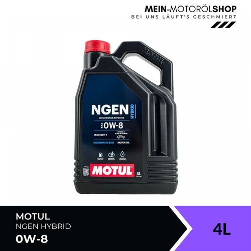 Motul ngen hybrid 8 - hybrid, 0w-8