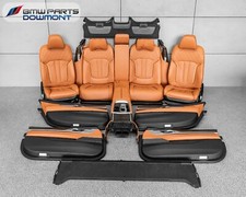 BMW 7 G12 LCI INNENAUSSTATUNG LEDER SITZE SEATS INTERIOR KOMFORT COGNAC NAPPA