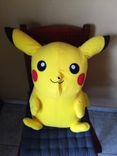 Pokemon Pikachu Plüsch Stofftier XXL Ca. 45cm Groß Kuscheltier