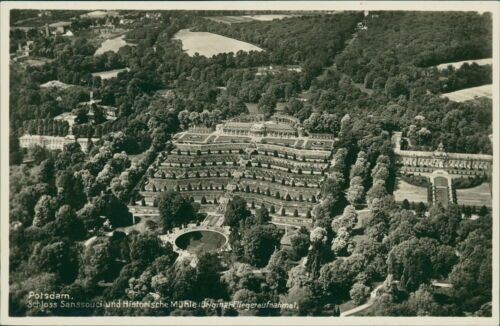 Ansichtskarte potsdam schloss - ansichtskarte,