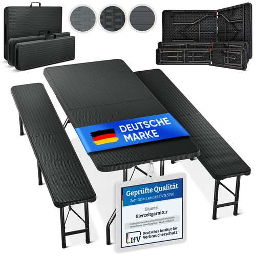 Bierzeltgarnitur 3er set - set, 2x