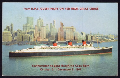 1967 rms queen mary her - queen,