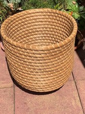 Großer  Bienenkorb - geflochten - ca. 42 cm Stroh - Top Flechtarbeit