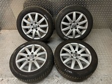 VW Golf 6 6,5x16 ET50 1K0601025BC Felgen Alufelgen Sommerreifen 205/55R16 #25649