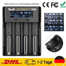 4 Slots AA/AAA Akku Ladegerät