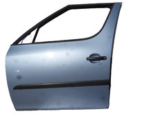 Skoda Roomster 5J Tür vorne links Fahrertür komplett polar blau Met. 9155