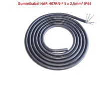  Gummikabel HAR H07RN-F 5 x