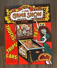 Bally Game Show / Flyer /