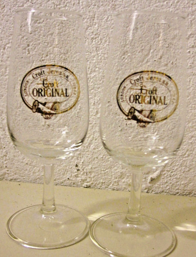 Glas likör sherry croft - glas, "croft
