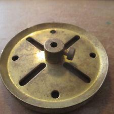 f.Märklin /Meccano 1 Stck Messing Schnurlaufrad mit Stellschraube 50 mm Durchm.