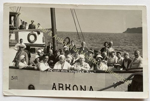 Orig foto rügen binz - ak,
