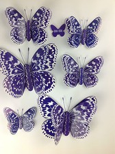 6 Set 3 D Schmetterlinge Wandtattoo Wanddeko Wandtatoo Wandaufkleber 12 Design