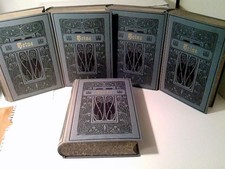Konvolut: 5 Bände Goldene Klassiker Bibliothek Hempels Klassiker Ausgaben Heine 